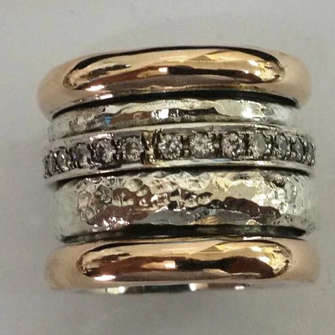 Timeless Layered Thick Gold Ring