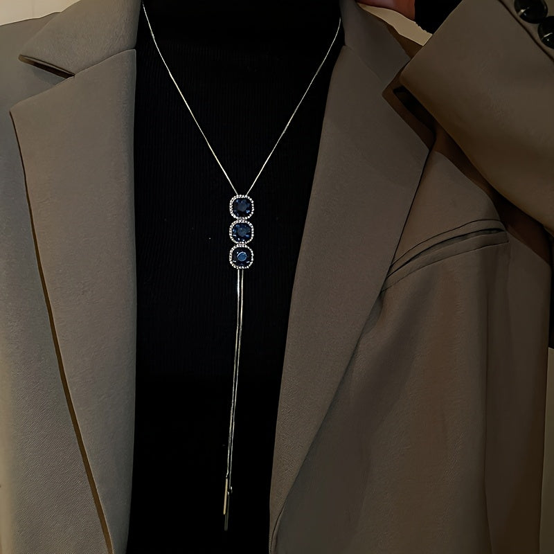 Rectangular Pendant Necklace