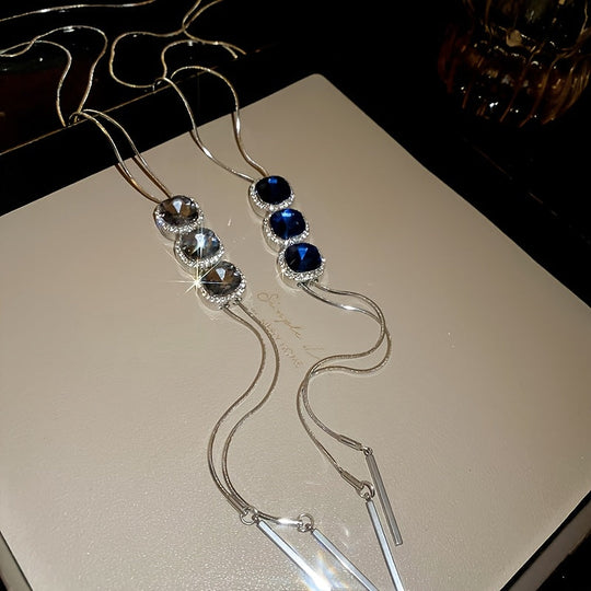 Rectangular Pendant Necklace