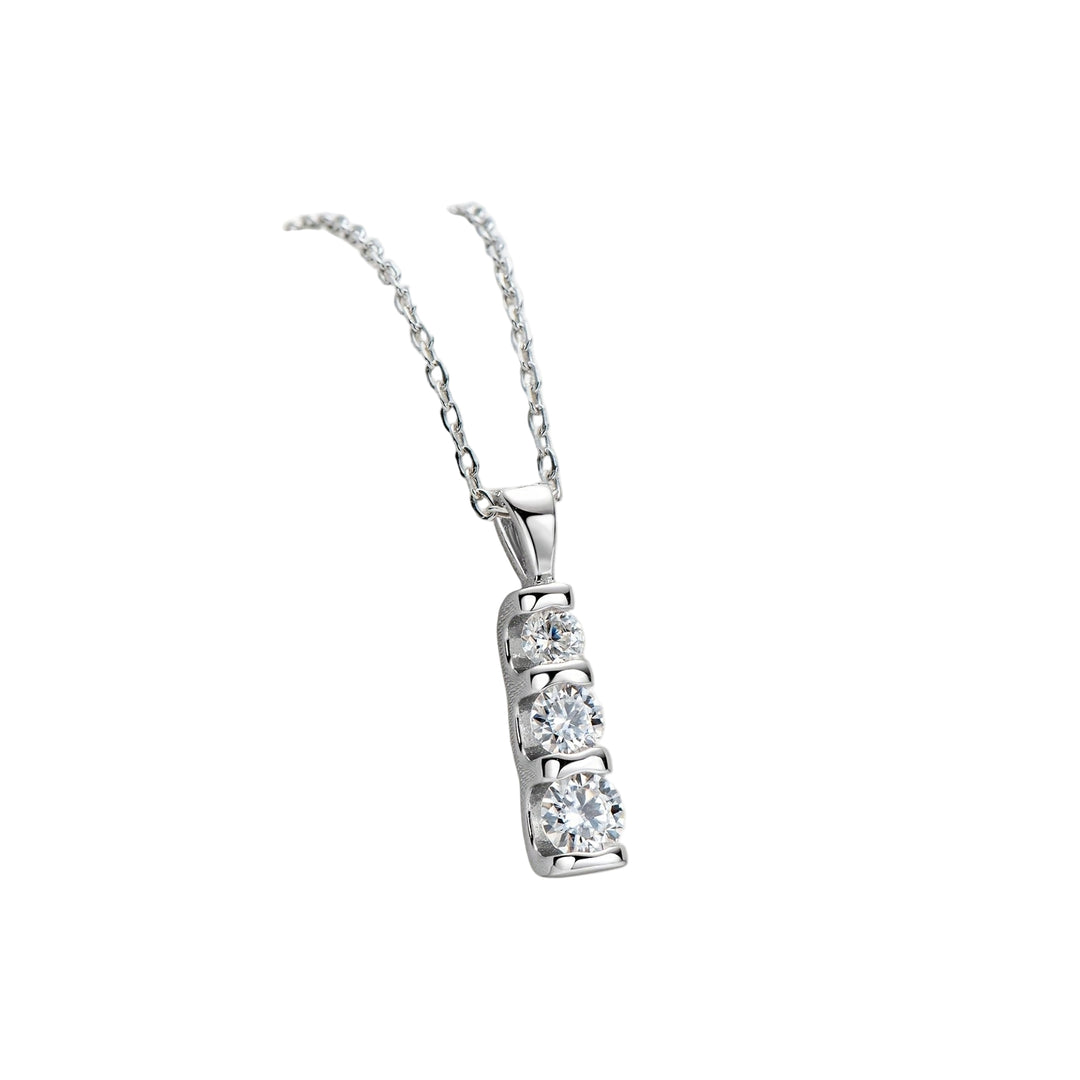 Moissanite Pendant Necklace