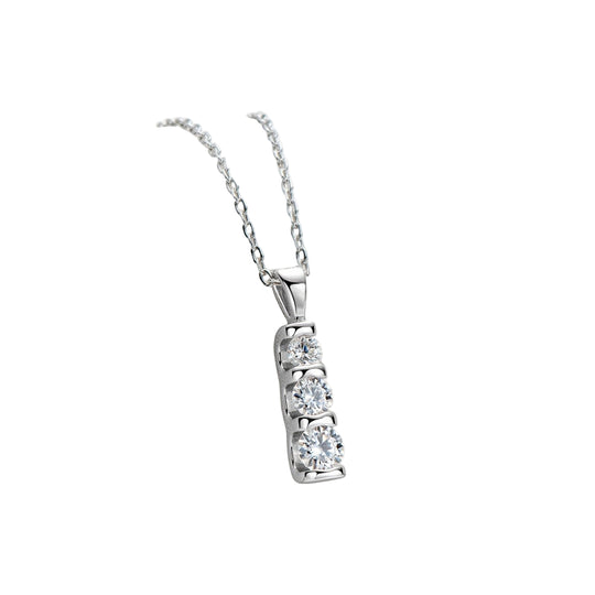 Moissanite Pendant Necklace