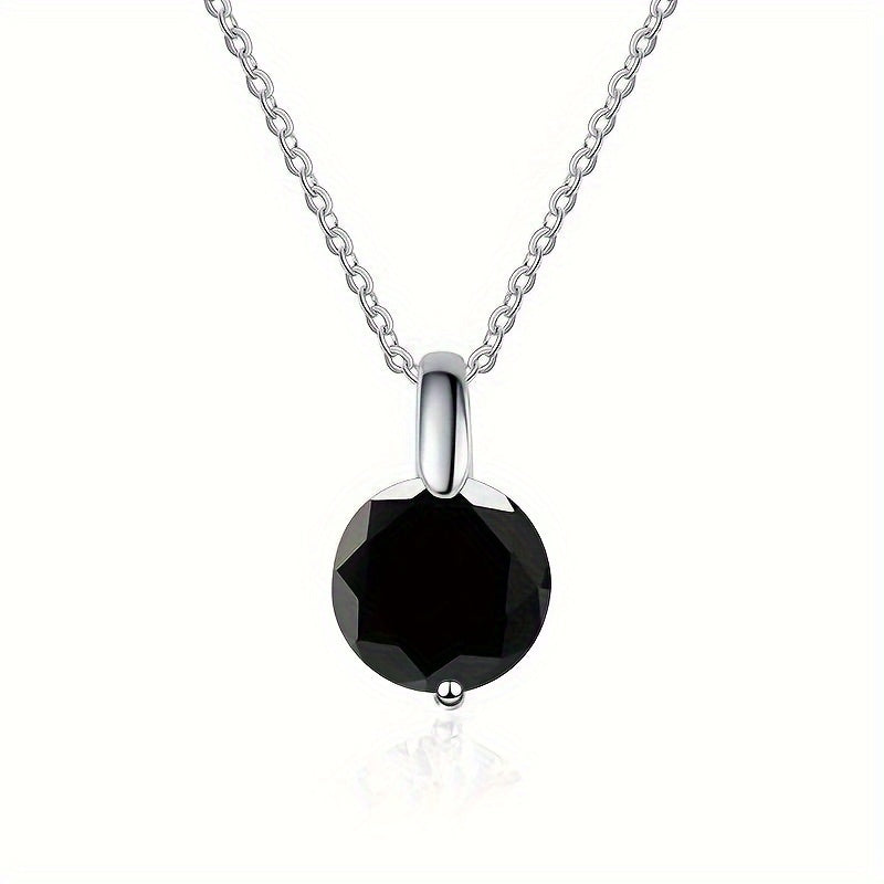 Elegant Multi-Color Moissanite Necklace