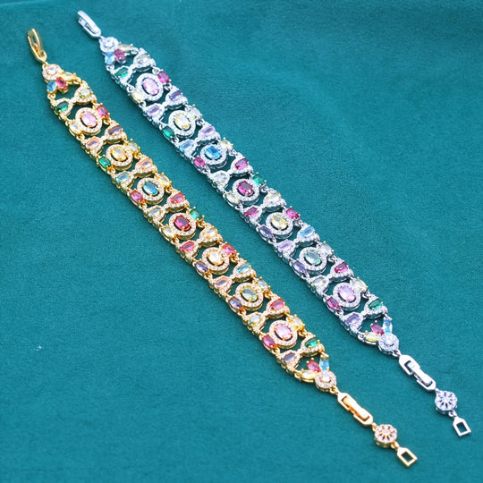 Bohemian Colorful Synthetic Zirconia Jewelry Set