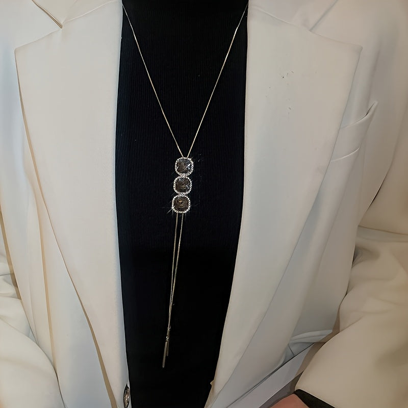 Rectangular Pendant Necklace
