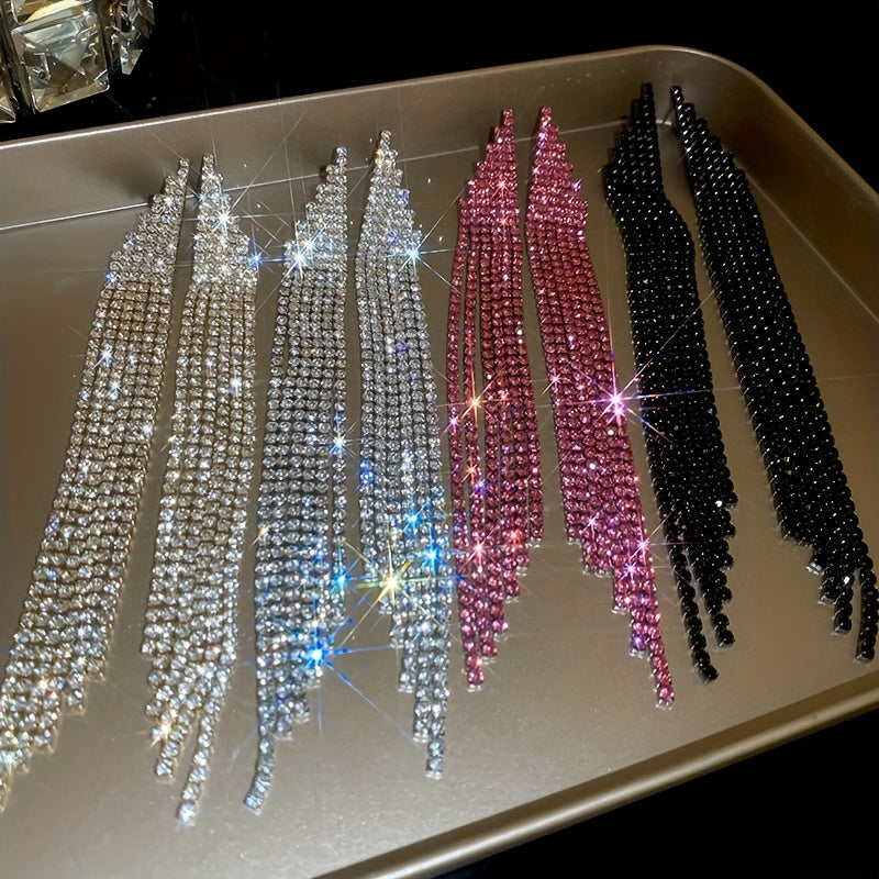 Sparkling Elegant Luxury Bling Tassel