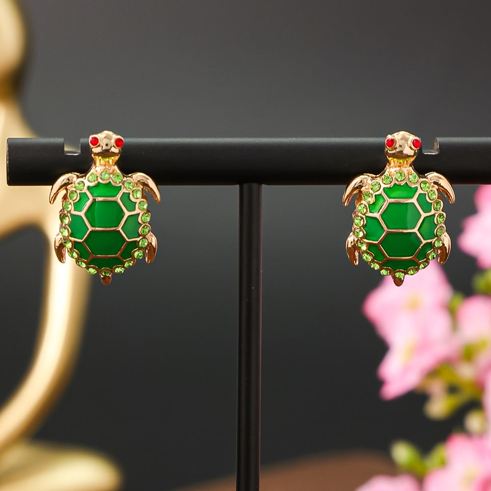 Small Fashionable Turtle Earrings