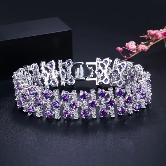 Vintage Bohemian Style Tennis Bracelet