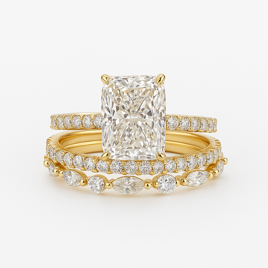 Wedding Ring Set 3pc