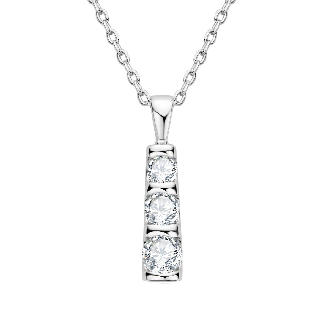 Moissanite Pendant Necklace
