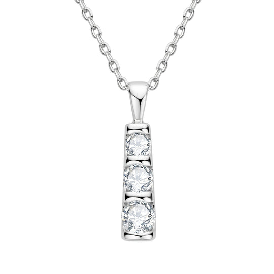 Moissanite Pendant Necklace