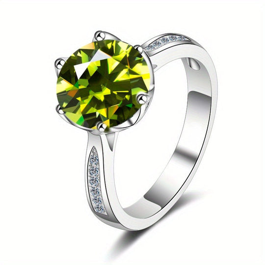 Moissanite Ring