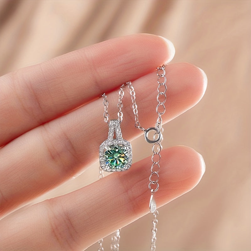 Moissanite Silver Jewelry Set